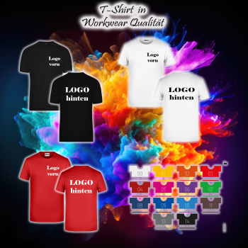 Workwear T-Shirts   Bitte fordern Sie unserer Katalog an bei:  Koblenzer-Textildruck@web.de